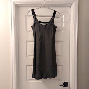 Gray Shift Mini Dress